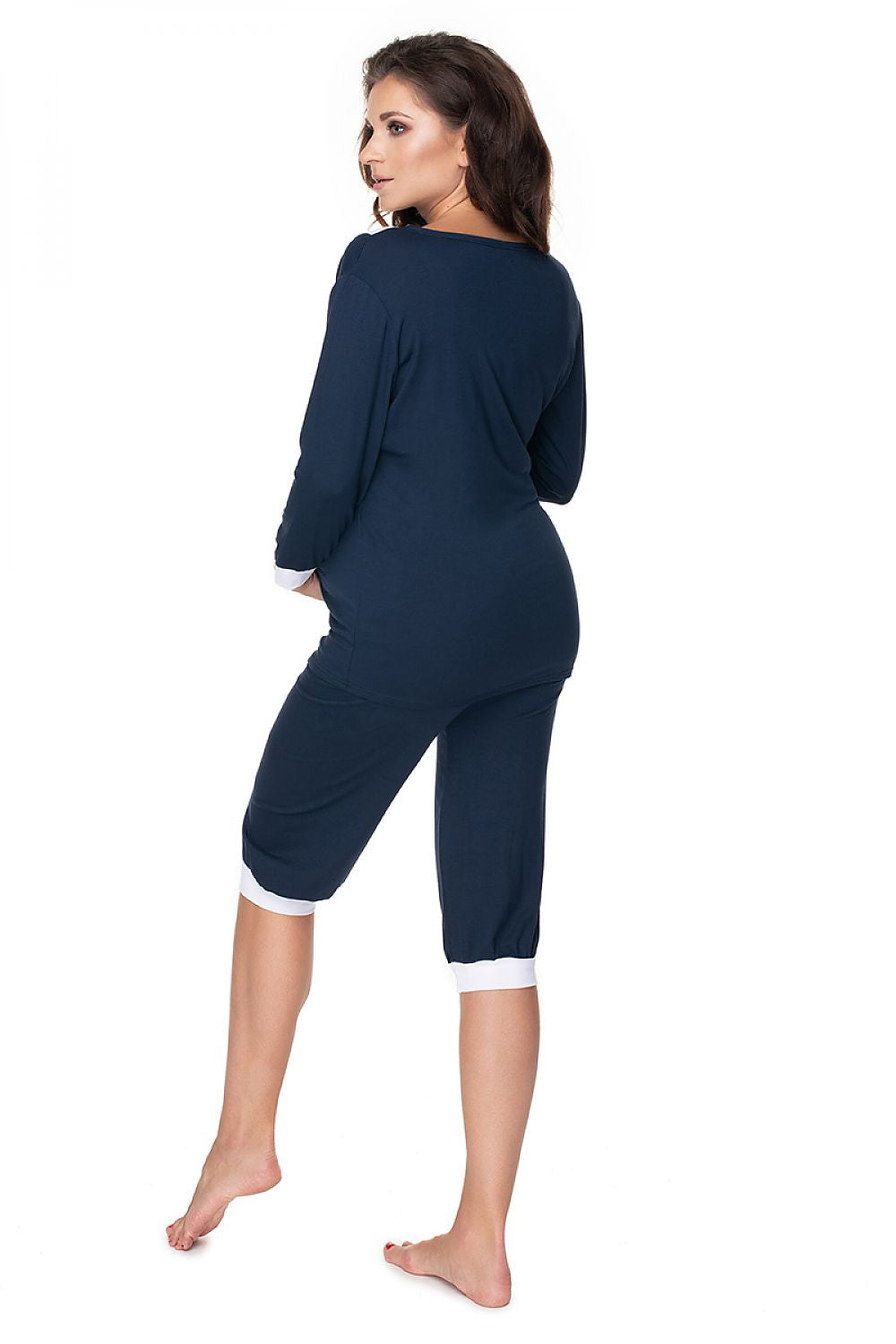 Pregnancy pajamas model 138236 PeeKaBoo