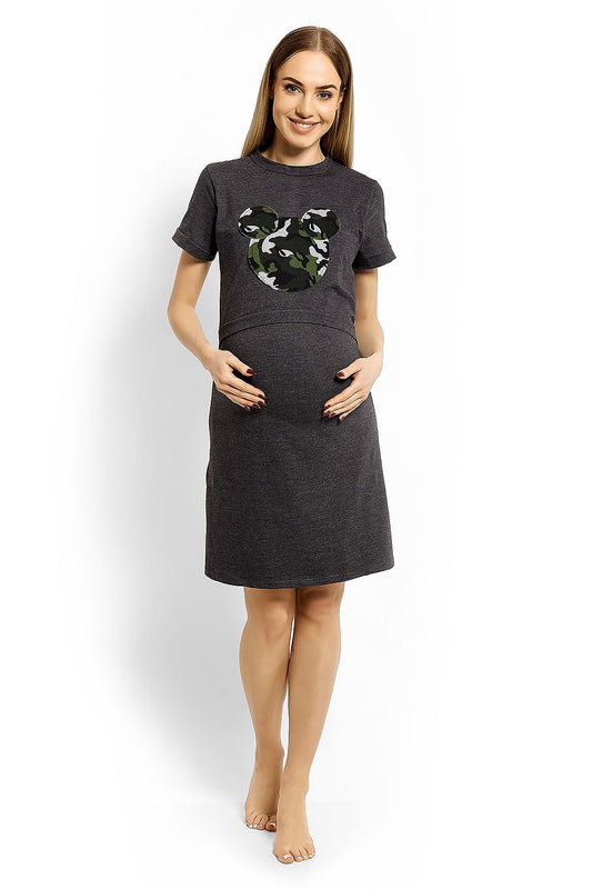  maternity nightgown model 113181 PeeKaBoo 